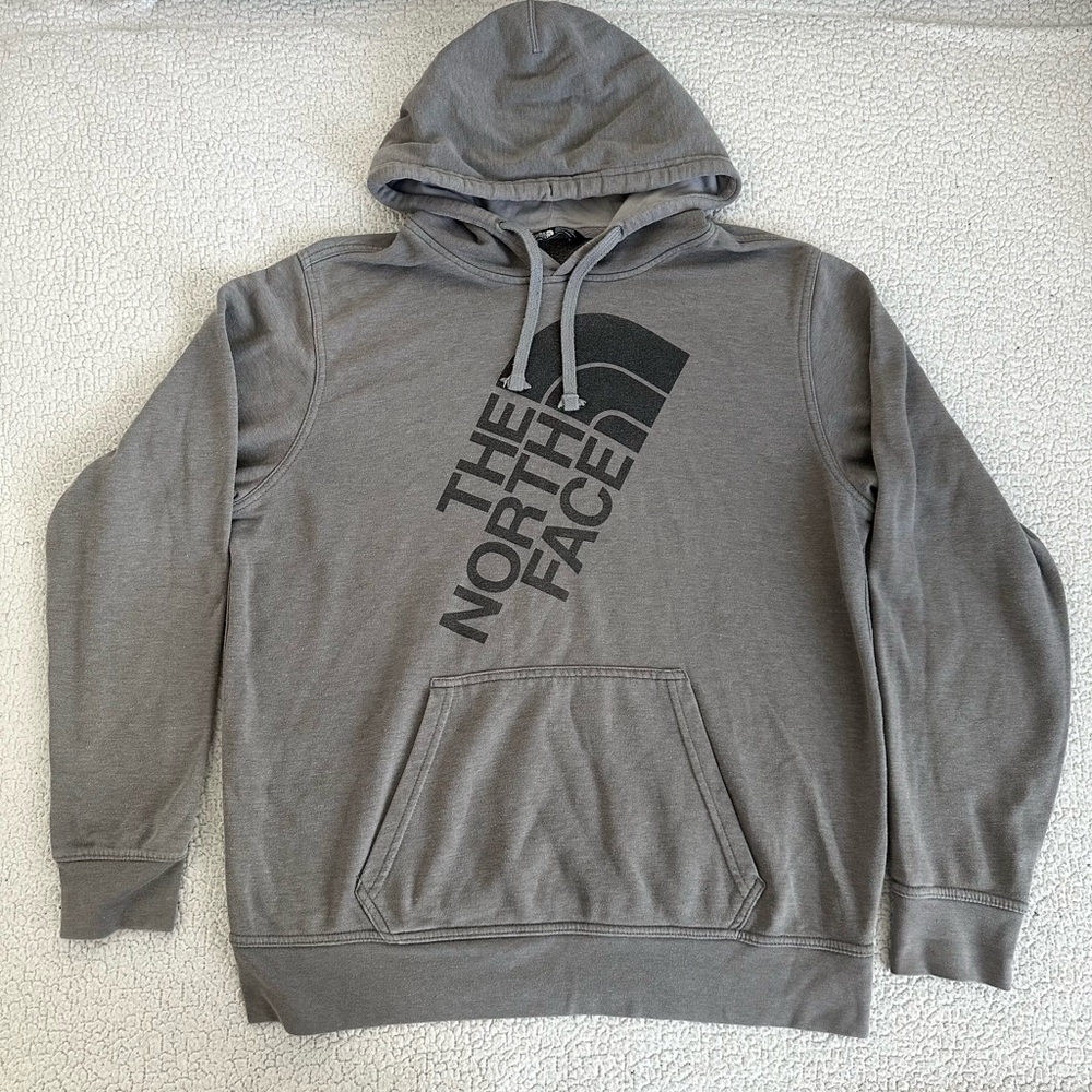 The North Face Hoodie Sweatshirt Mens Large Washed Faded